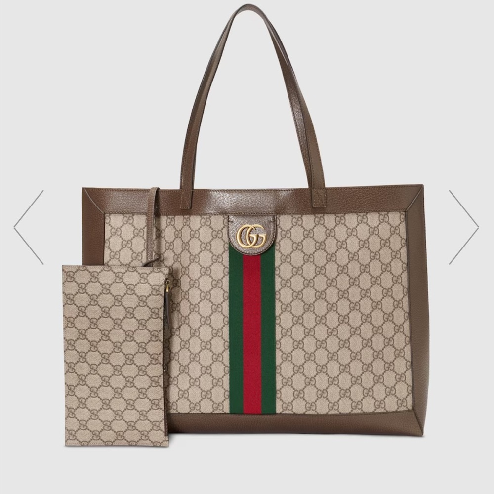 GG Supreme Medium Soft Ophidia East West Tote